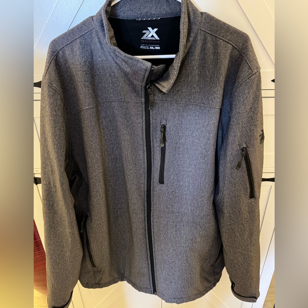ZeroXposur Jacket – Gray Herringbone – Men’s XXL